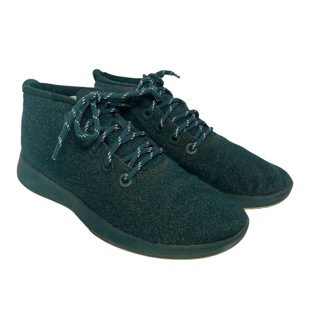 Allbirds Wool Runner Up Muzzles Sneakers High Top Athletic Shoes Green Men 11